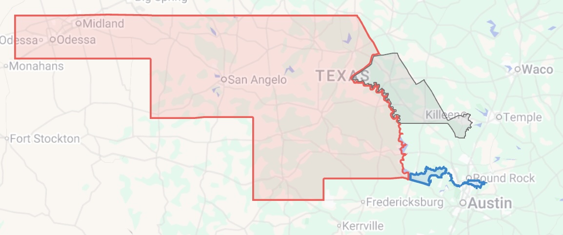 Google maps of TX-11, lovingly handcrafted by todb with QGIS and Google Maps, with loads of help from Matt L
